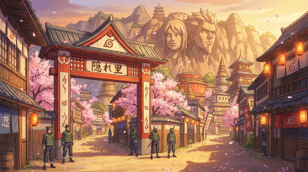 极乐禁地精选动漫-忍者村